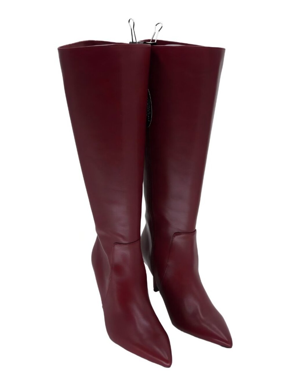 I.N.C. International Concepts Red Zenith Knee High Stiletto Boots Size 9.5M